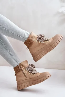 Botki Ocieplane|Damskie Trapery><noscript><img width=