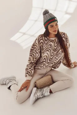 Sale Damskie Ocieplane Śniegowce Big Star KK274195 Srebrne Damskie Śniegowce Damskie