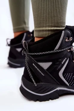 New Lee Cooper Damskie Ocieplane Trapery LCJ-22-01-1427L Czarne