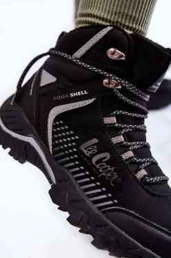 New Lee Cooper Damskie Ocieplane Trapery LCJ-22-01-1427L Czarne