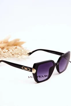 Sale PRIUS Damskie Okulary Przeciwsłoneczne V213 Czarne