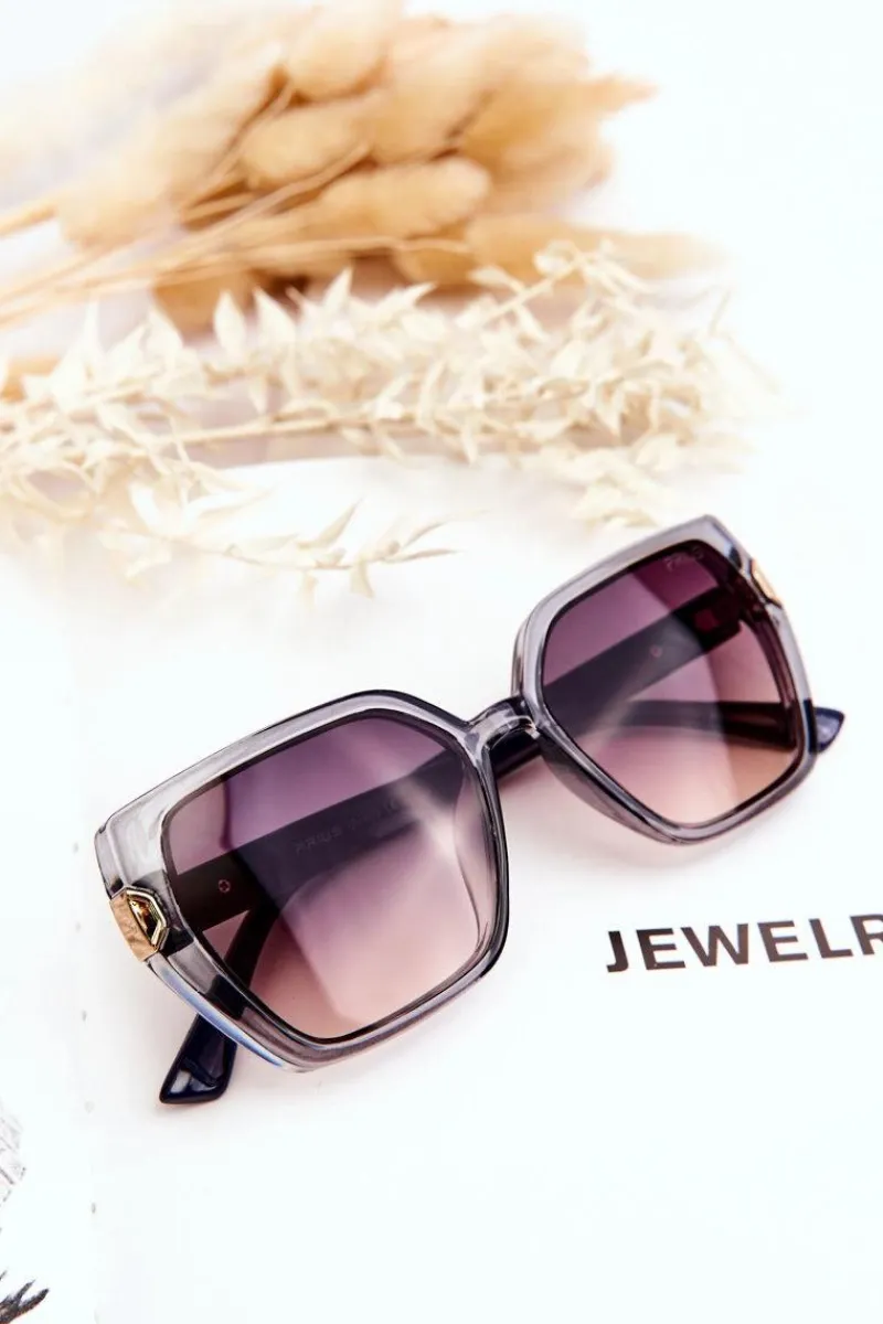 Hot PRIUS Damskie Okulary Przeciwsłoneczne V213 Granatowe