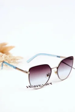 Best PRIUS Damskie Okulary Przeciwsłoneczne V507 Niebieskie