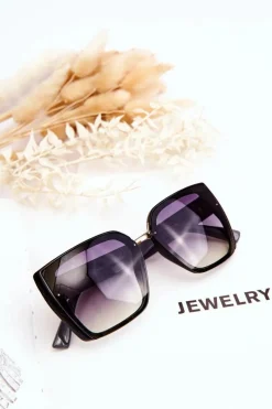 Sale Damskie Okulary Przeciwsłoneczne UV400 V237 Szare Okulary