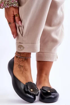 Outlet ZAXY Damskie Pachnące Baleriny LL285001 Czarne