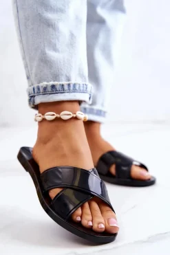 Hot ZAXY Damskie Pachnące Klapki JJ285077 Czarne