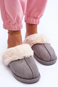 Kapcie Klasyczne|Klapki Z Futerkiem><noscript><img width=