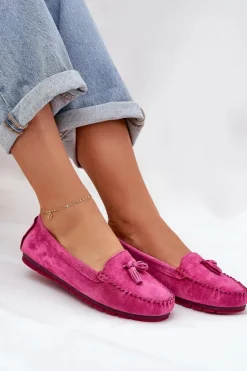 Loafersy Damskie|Mokasyny Damskie Zamszowe><noscript><img width=