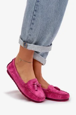 Loafersy Damskie|Mokasyny Damskie Zamszowe><noscript><img width=