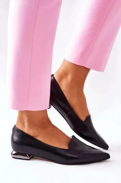 Półbuty Skórzane><noscript><img width=