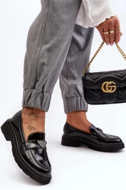 Loafersy Damskie|Mokasyny Płaskie><noscript><img width=