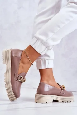 Półbuty Skórzane|Mokasyny Damskie Skórzane><noscript><img width=