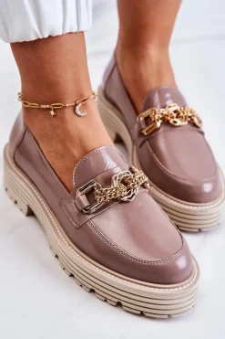 Półbuty Skórzane|Mokasyny Damskie Skórzane><noscript><img width=