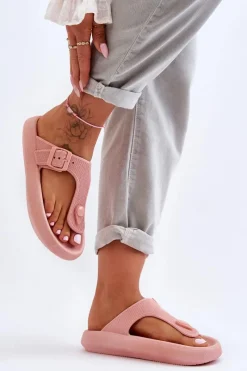 Sale Damskie Piankowe Japonki Różowe Apolla Damskie Klapki Damskie Japonki|Klapki Na Platformie