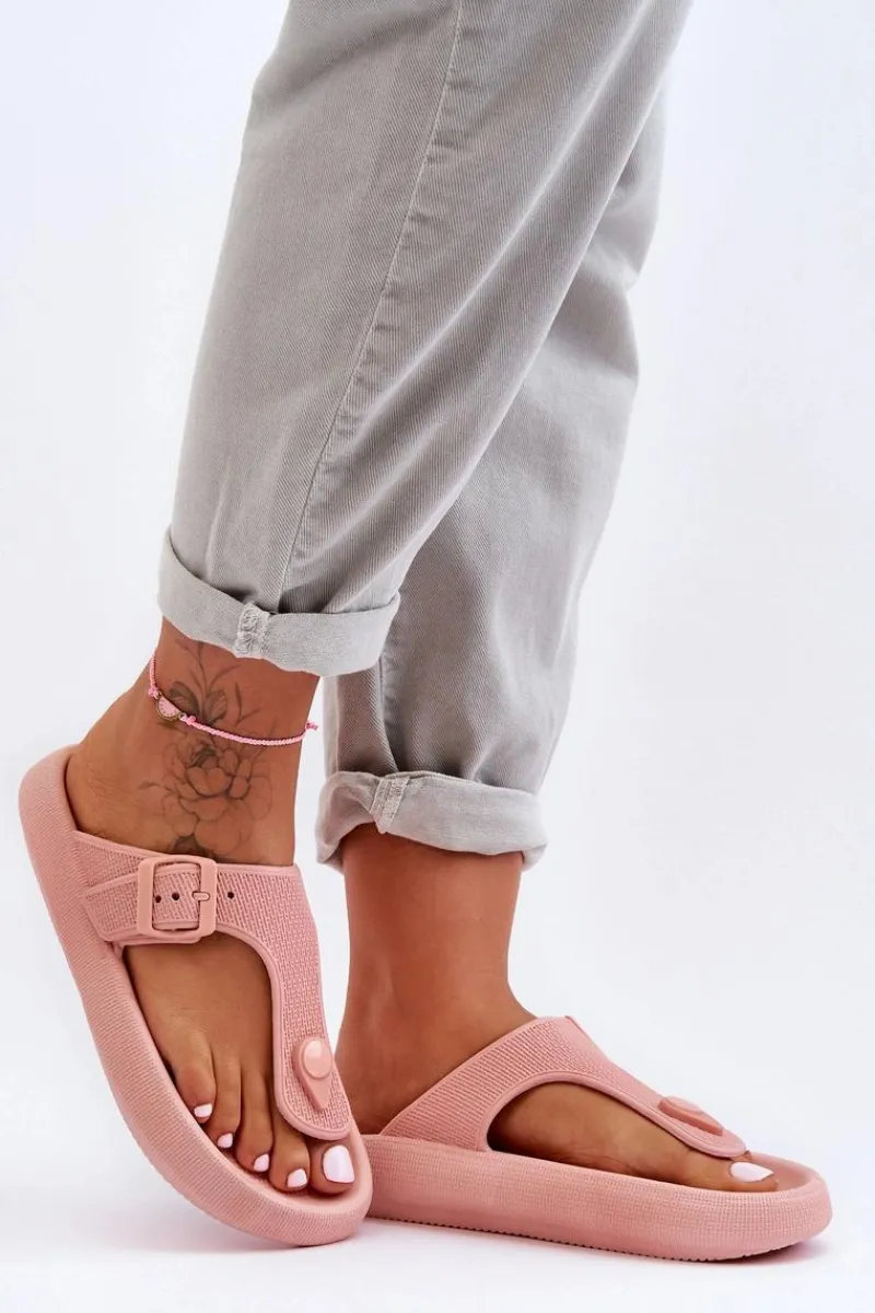 Sale Damskie Piankowe Japonki Różowe Apolla Damskie Klapki Damskie Japonki|Klapki Na Platformie