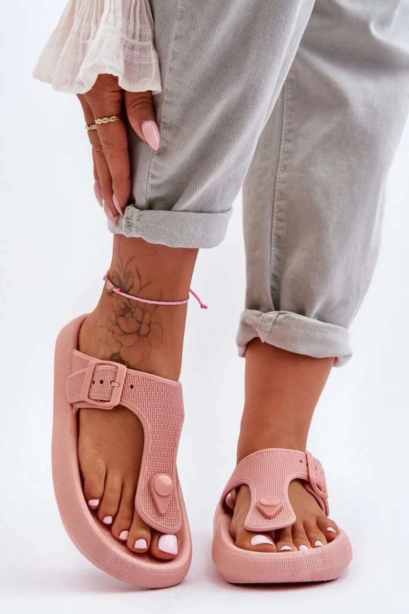 Sale Damskie Piankowe Japonki Różowe Apolla Damskie Klapki Damskie Japonki|Klapki Na Platformie