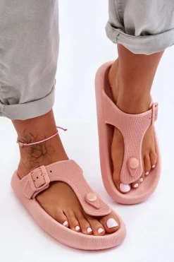 Sale Damskie Piankowe Japonki Różowe Apolla Damskie Klapki Damskie Japonki|Klapki Na Platformie