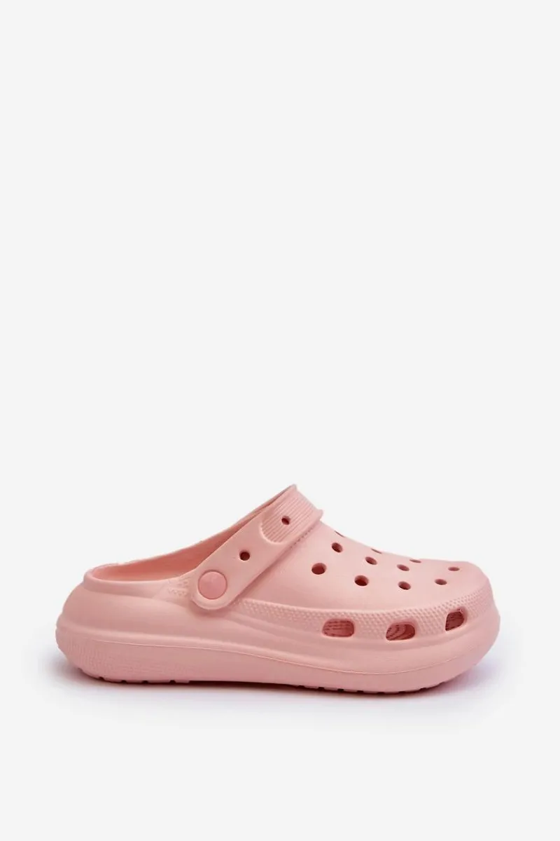 Klapki Basenowe|Klapki Na Platformie>Boto Damskie Piankowe Klapki Różowe Ilariana