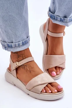 Sandały Na Obcasie|Sandały Na Koturnie><noscript><img width=