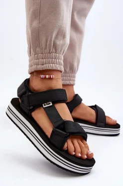 Sandały Płaskie><noscript><img width=