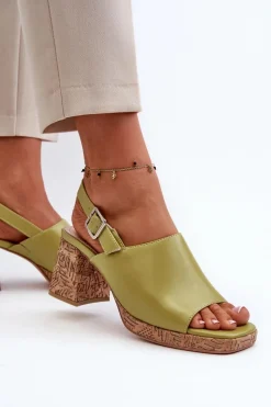 Sandały Na Obcasie><noscript><img width=