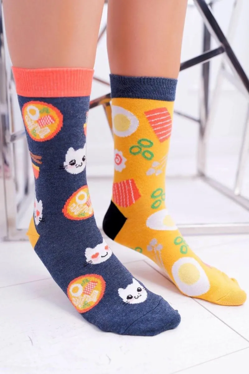 Online Boto Damskie Skarpetki SOXO Good Stuff "nie do pary" Ramen