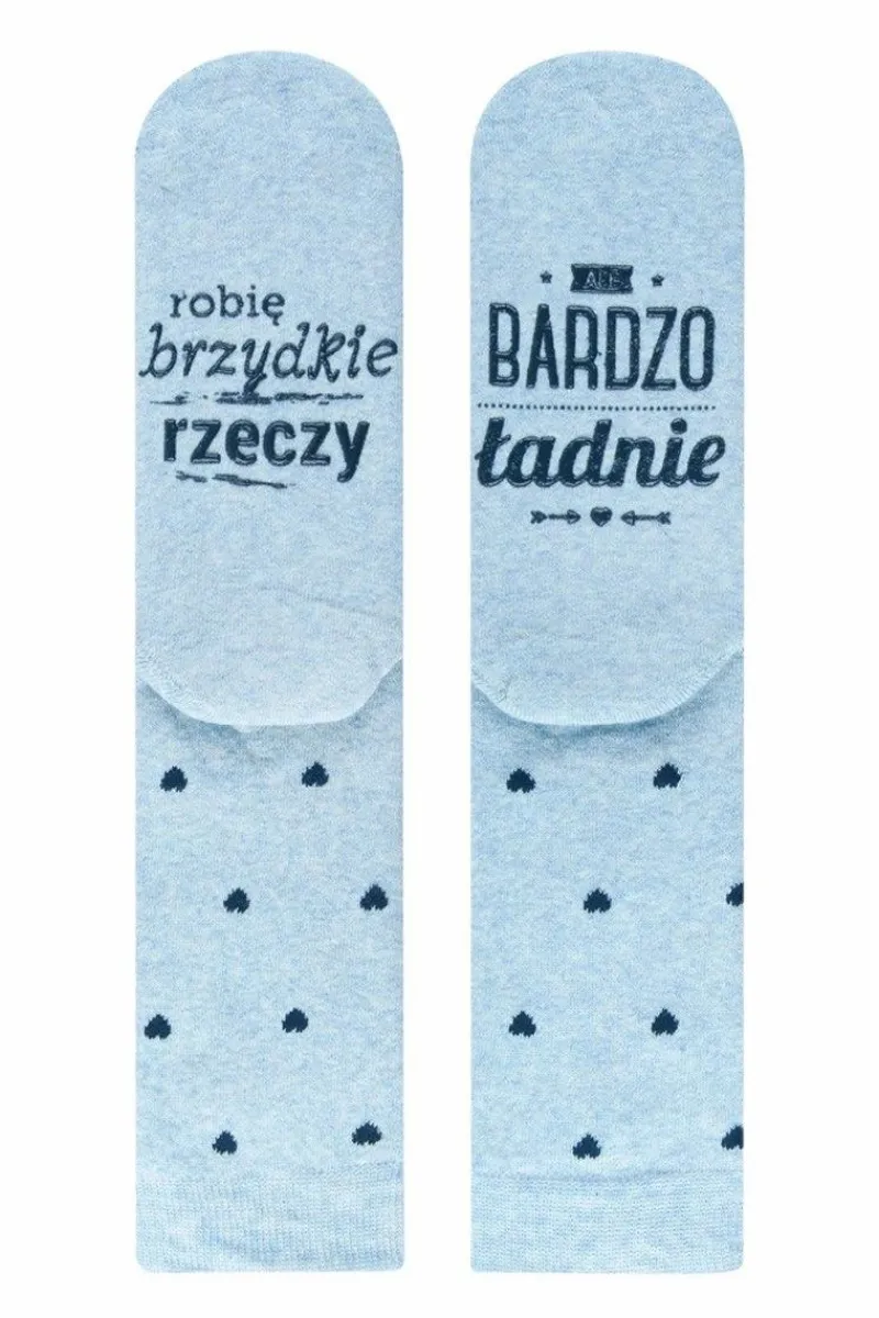 Skarpetki|Skarpetki>Boto Damskie Skarpetki SOXO "Robię brzydkie rzeczy, ale bardzo ładnie"