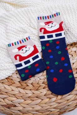 COSAS Damskie Skarpetki Z Uszami Świąteczne W Kropki