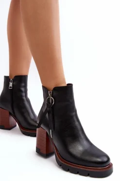 Botki Na Słupku|Czarne Botki><noscript><img width=