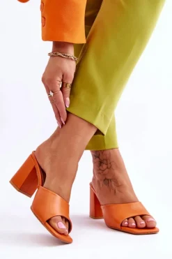 Klapki Na Obcasie|Klapki Damskie Klasyczne><noscript><img width=