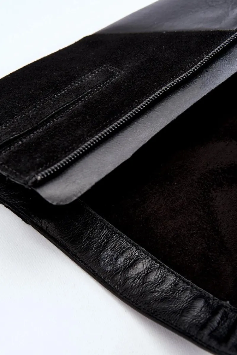 Kozaki Przed Kolano|Kozaki Na Obcasie>Maciejka Damskie Skórzane Kozaki Do Kolan 05784-01 Czarne