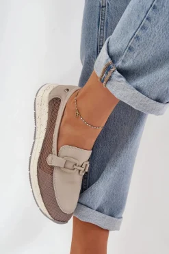 Loafersy Damskie|Mokasyny Damskie Zamszowe><noscript><img width=