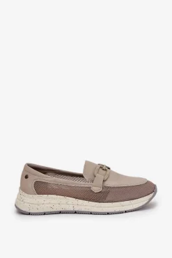 Loafersy Damskie|Mokasyny Damskie Zamszowe><noscript><img width=
