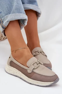 Loafersy Damskie|Mokasyny Damskie Zamszowe><noscript><img width=