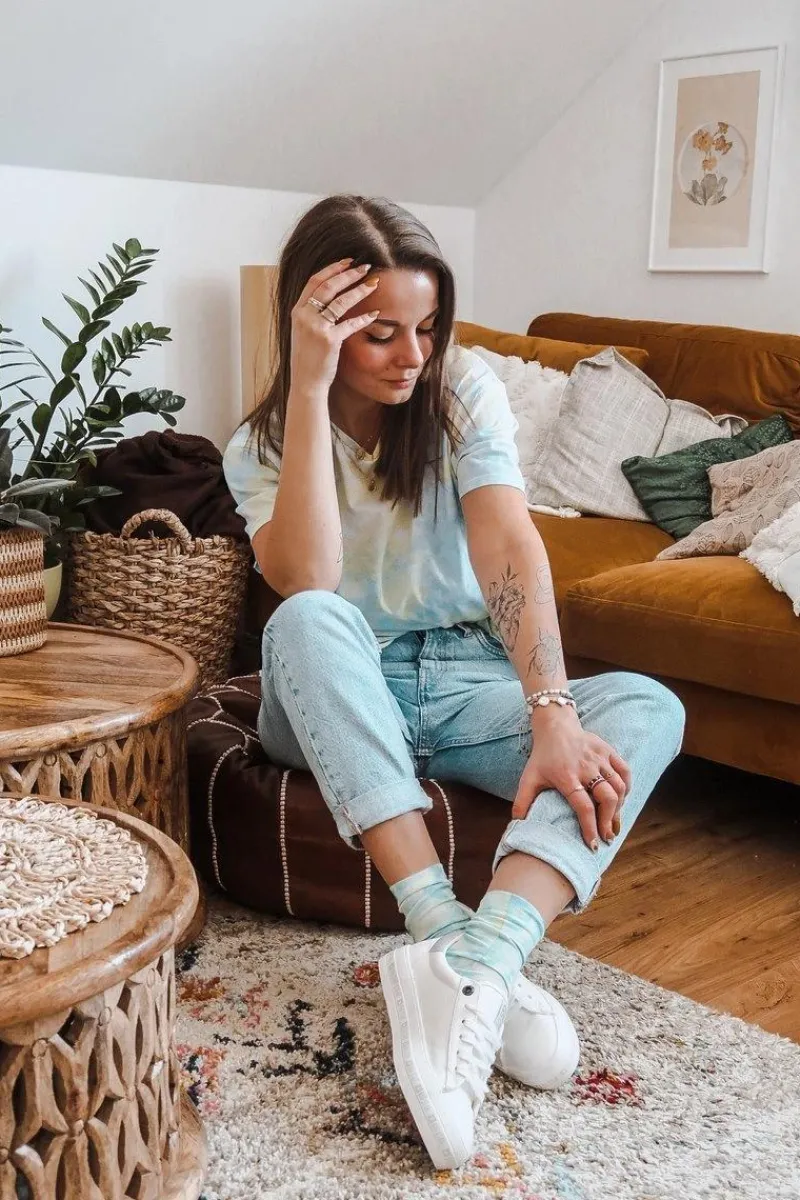 Best Damskie Skórzane Tenisówki Logowana Podeszwa Big Star GG274194 Białe Damskie Trampki Damskie Big Star|Trampki Damskie Niskie