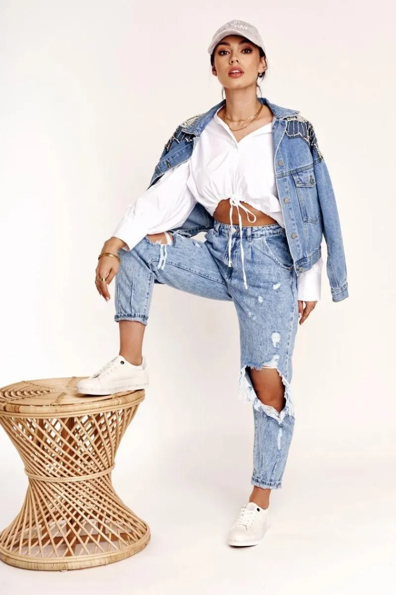 Best Damskie Skórzane Tenisówki Logowana Podeszwa Big Star GG274194 Białe Damskie Trampki Damskie Big Star|Trampki Damskie Niskie