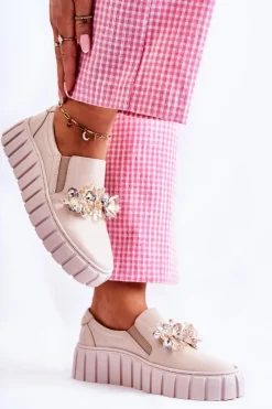 Trampki Damskie Slip-On><noscript><img width=