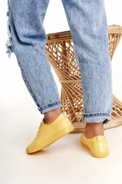 Trampki Damskie Big Star|Trampki Damskie Niskie></noscript>Big Star Shoes Damskie Skórzane Tenisówki BIG STAR HH274142 Żółte