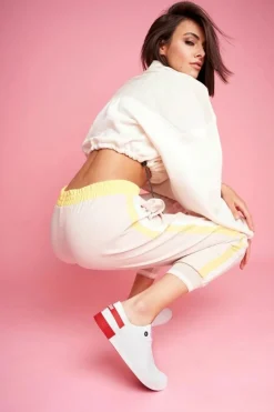 Trampki Damskie Big Star|Trampki Damskie Niskie></noscript>Big Star Shoes Damskie Skórzane Tenisówki BIG STAR FF274174 Biało Czerwone