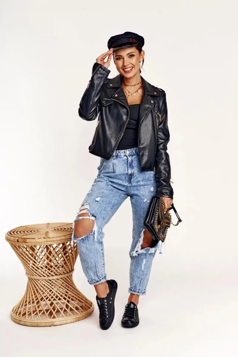 Trampki Damskie Big Star|Trampki Damskie Niskie>Big Star Shoes Damskie Skórzane Trampki Big Star Czarne V274871 Czarny