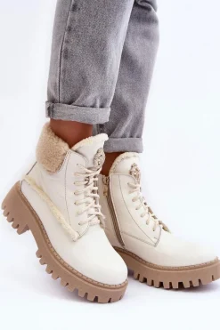 Damskie Trapery|Botki Sznurowane><noscript><img width=