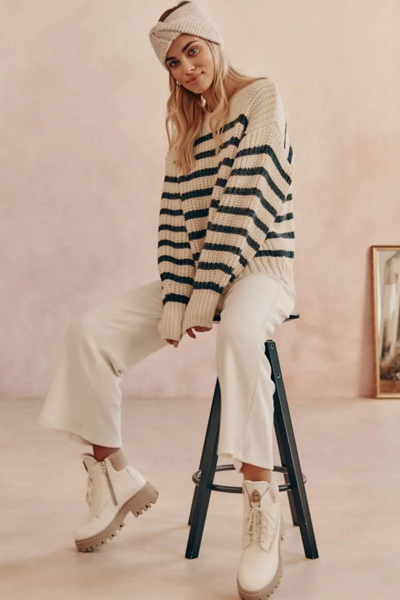 Discount Zazoo Damskie Skórzane Trapery Botki Jasnobeżowe Lemar Vergo