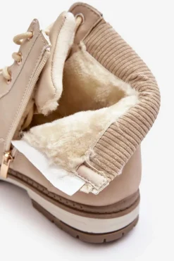 Damskie Trapery|Botki Sznurowane><noscript><img width=