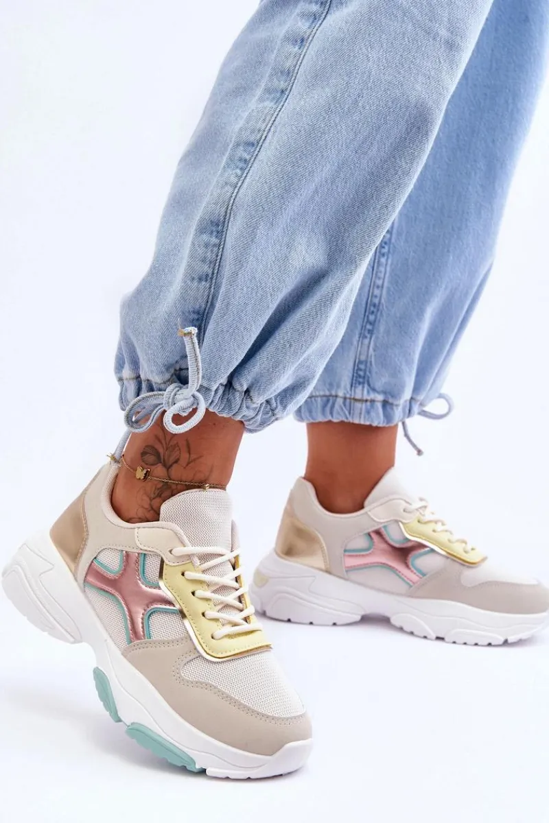 Clearance Damskie Sneakersy Sznurowane Multikolorowe Cortes Damskie Sneakersy Damskie