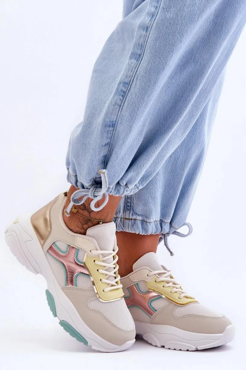 Clearance Damskie Sneakersy Sznurowane Multikolorowe Cortes Damskie Sneakersy Damskie