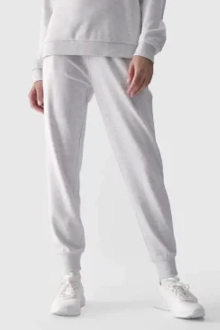New 4F Damskie Spodnie Dresowe Joggery WMM00TTROF0945-27M Szare Szary