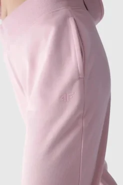 Best 4F Damskie Spodnie Dresowe Joggery WMM00TTROF0945-56S Różowe