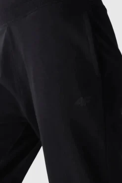 Online Damskie Spodnie Dresowe Joggery WMM00TTROF0945-20S Czarne Damskie Spodnie Damskie|Odzież 4F