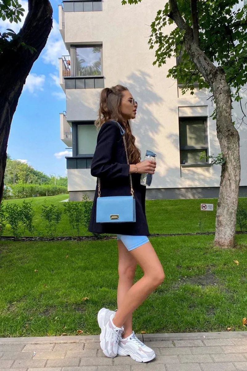 Discount Damskie Sportowe Buty Memory Foam Big Star HH274255 Biało-Fioletowe Damskie Trampki Damskie Big Star|Big Star