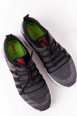 Trampki Damskie Big Star|Buty Sportowe Na Platformie></noscript>Big Star Shoes Damskie Sportowe Buty Memory Foam Big Star HH274532 Ciemnoszare